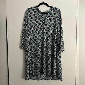Honeyme Curvy Floral Tunic Top